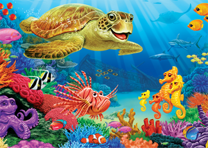 Undersea Turtle (35 pieces)