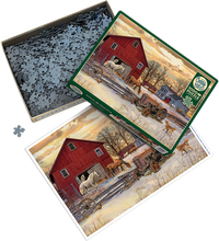 Load image into Gallery viewer, Winter on the Farm (1000 pieces)