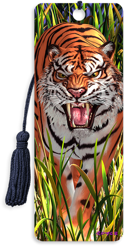 3D Bookmarks: Tiger Trouble