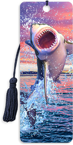 3d-bookmarks-leaping-shark