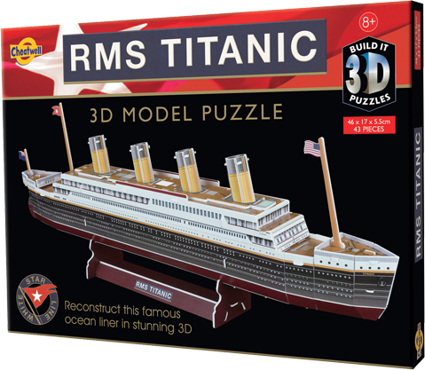 Build-It 3D Puzzle Titanic