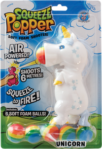 Squeeze Popper: Unicorn White
